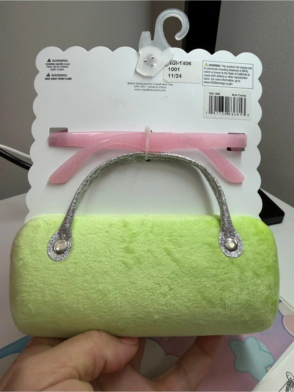 Capelli Kids Sunglasses with Frog Case NWT